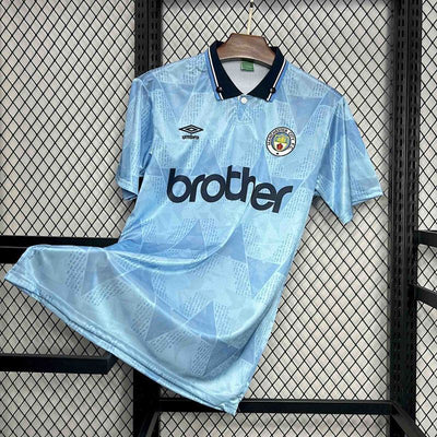 Maillot Manchester City Domicile Rétro 89/91/91