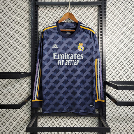 Maillot Real Madrid Extérieur Manches Longues 23/24