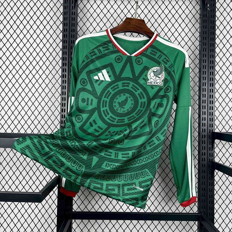 Maillot Mexique Domicile Manches Longues Coupe du Monde 2026