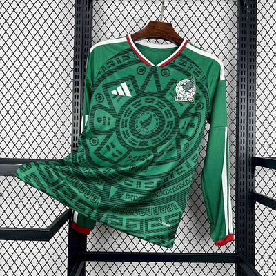 Maillot Mexique Domicile Manches Longues Coupe du Monde 2026