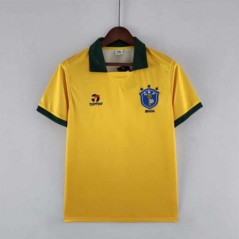 Maillot Brazil Domicile Rétro 1988