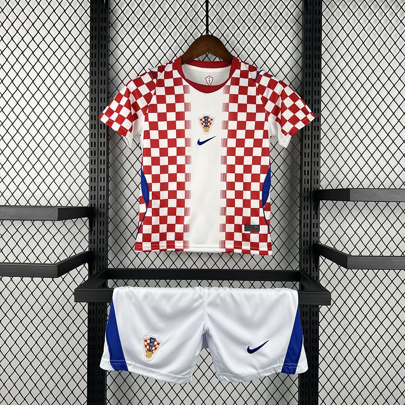 Maillot Croatie Domicile Enfant Coupe du Monde 2026