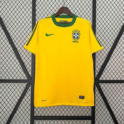Maillot Brésil Vintage Domicile Rétro 2010