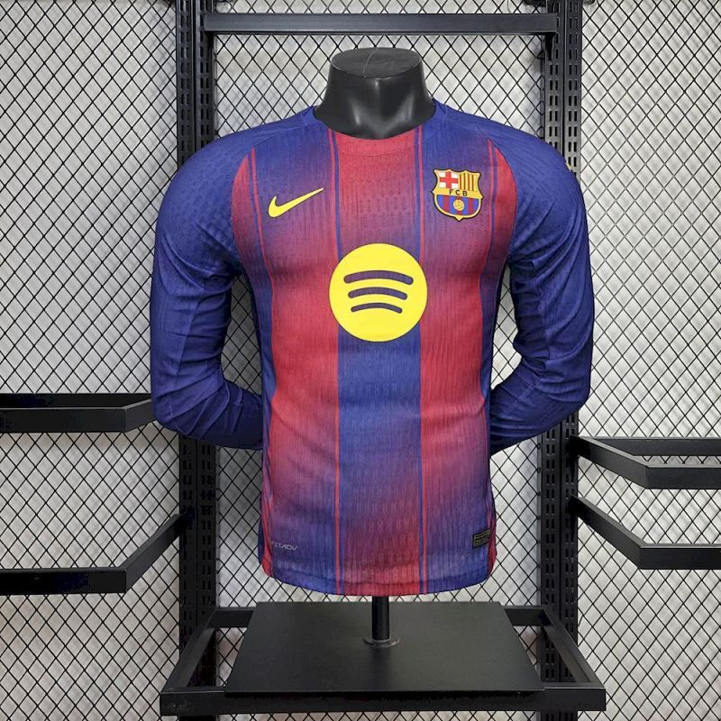 Maillot FC Barcelone Domicile Manches Longues 25/26