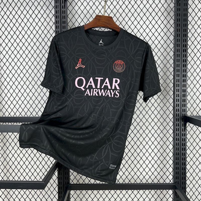 Maillot PSG Noir Prématch 25/26
