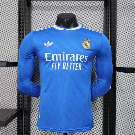 Maillot Real Madrid Third Manches Longues 25/26