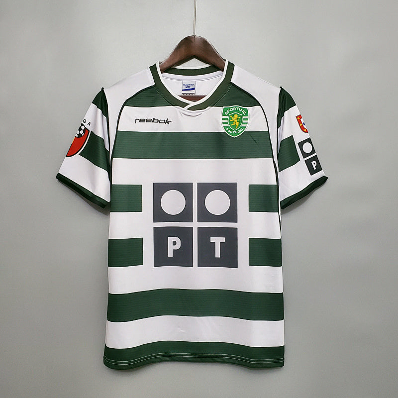 Maillot Sporting CP Domicile Rétro 2001/03