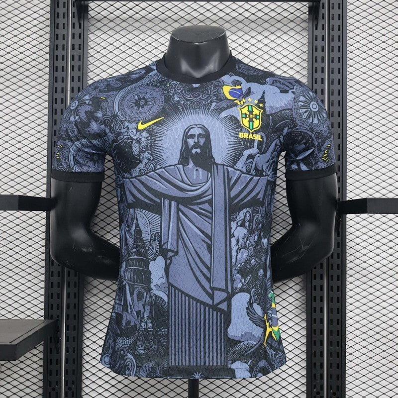 Maillot Brazil Christ Redeemer Édition spéciale Player Version 25/26