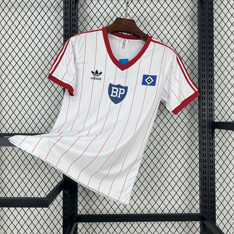 Maillot Hamburger SV Vintage Domicile Rétro 83/84