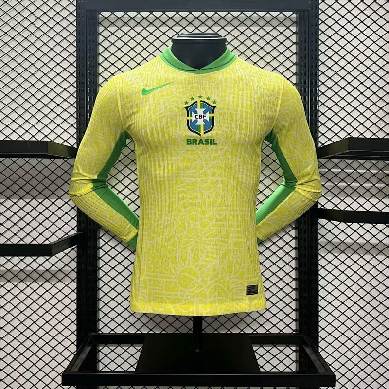 Maillot Brazil Sleeves Domicile Manches Longues 25/26
