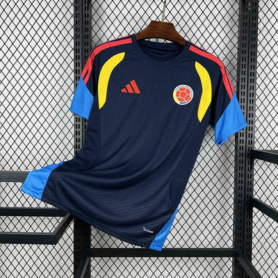 Maillot Colombie Navy Prématch 2026