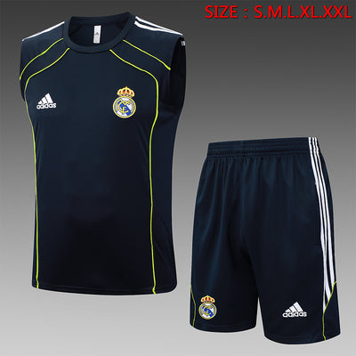 Camiseta sin Mangas Real Madrid Marine&Verde 25/26