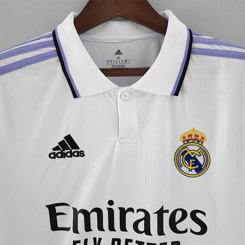 Maillot Real Madrid Domicile Manches Longues 22/23