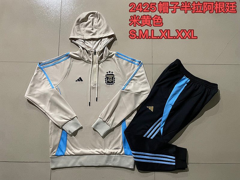 Survêtement Argentine Hoodie Manches Longues 2024