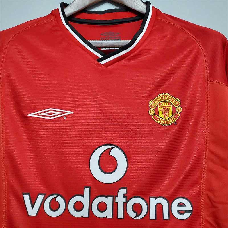 Maillot Manchester United Domicile Rétro 2000/02