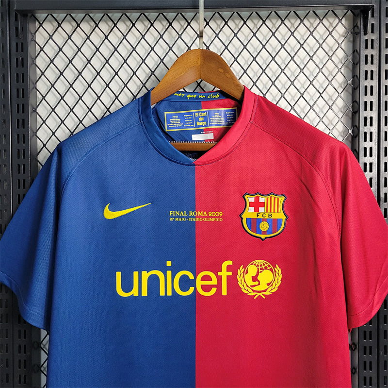 FC Barcelona Home Retro Jersey 2008/09
