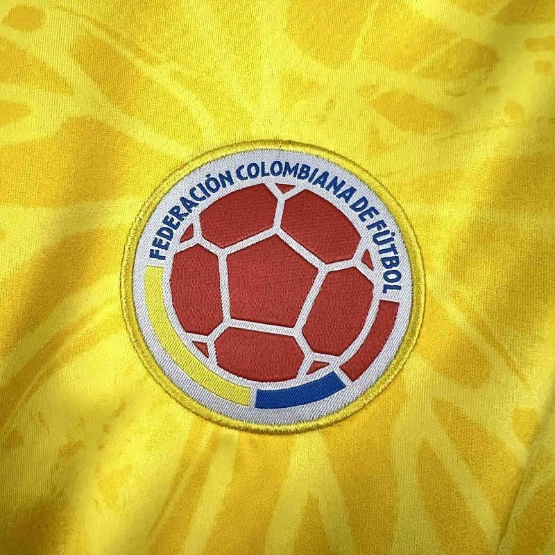 Maillot Colombie Domicile Manches Longues Coupe du Monde 2026