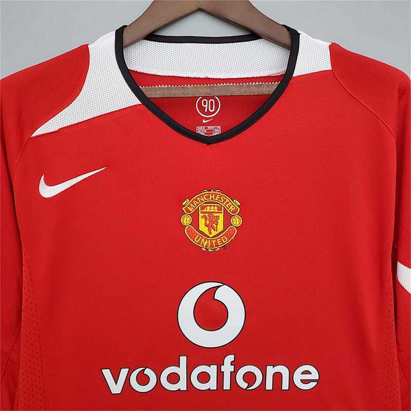 Maillot Manchester United Domicile Rétro 2004/06