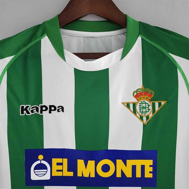 Maillot Real Betis Domicile Rétro 2001/02