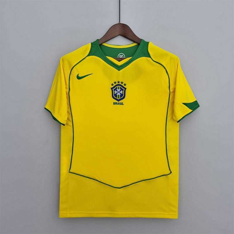 Maillot Brazil Domicile Rétro 2004