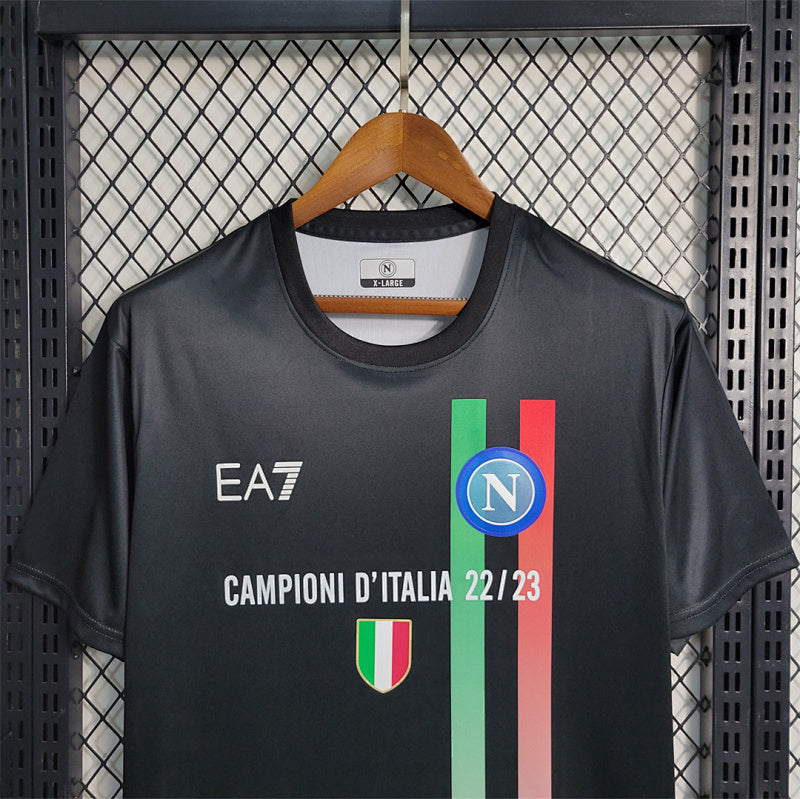 Camiseta Nápoles Negro 23/24 (2)