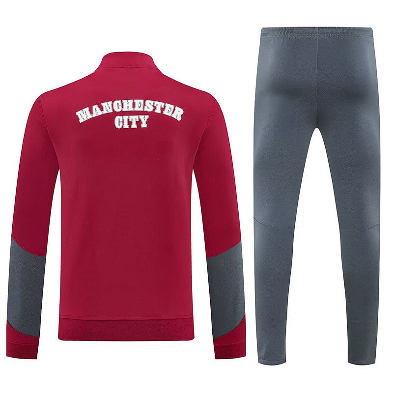 Survêtement Manchester City Rouge 25/26