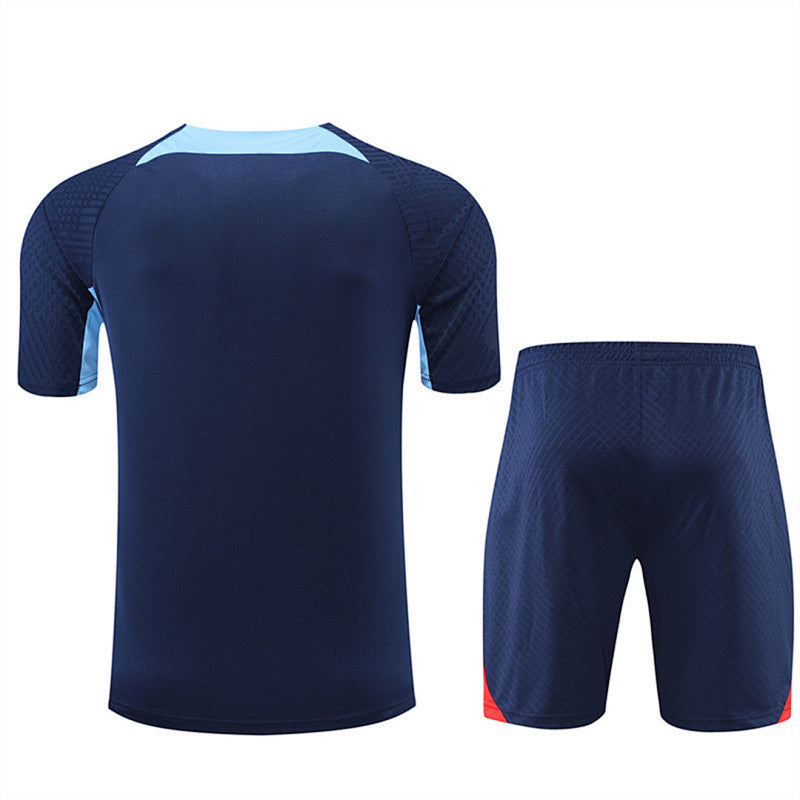 Ensemble FC Barcelone Bleu roi&Bleu Prématch 22/23