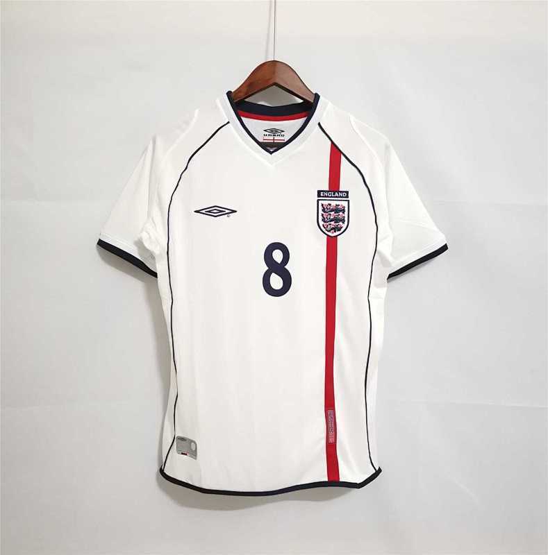 Maillot England Domicile Rétro 2002