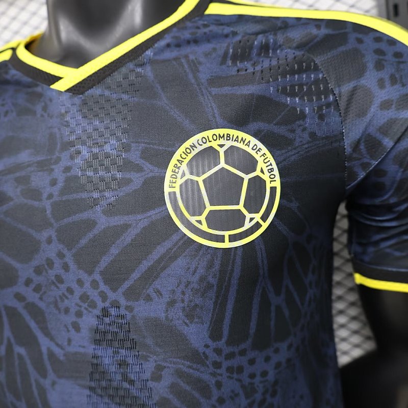 Maillot Colombia Grey Wolrd Player Version 25/26