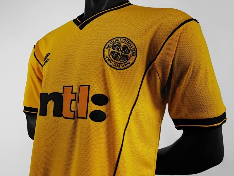Maillot Celtic Extérieur Rétro 2001/02