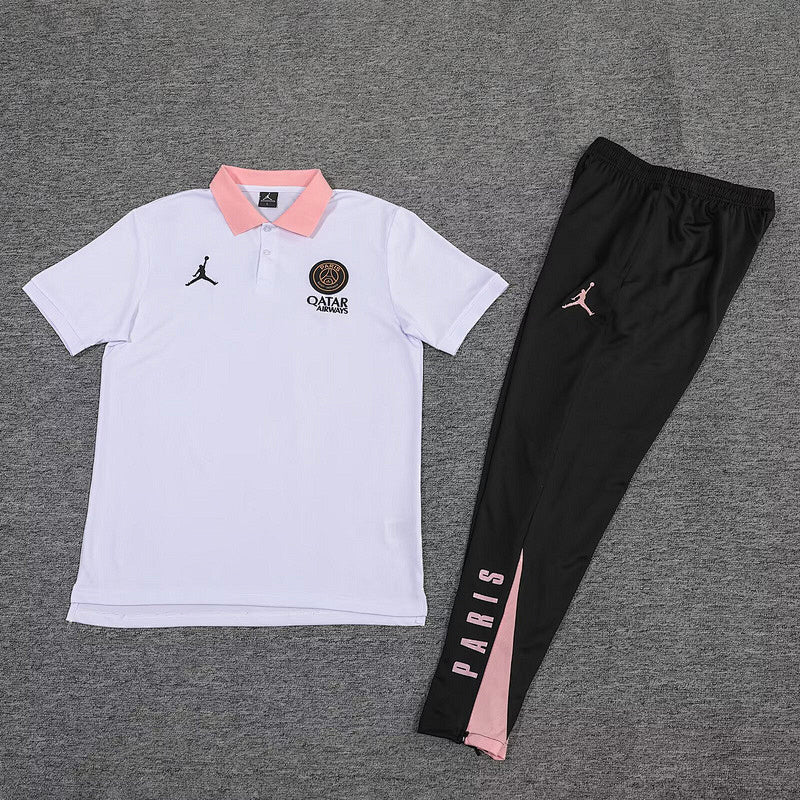 Survêtement PSG Blanc&Rose 25/26