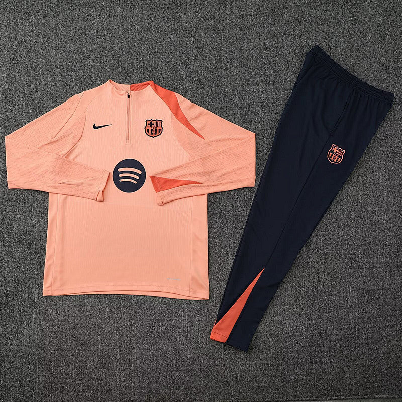 Survêtement FC Barcelone Orange 25/26 (3)