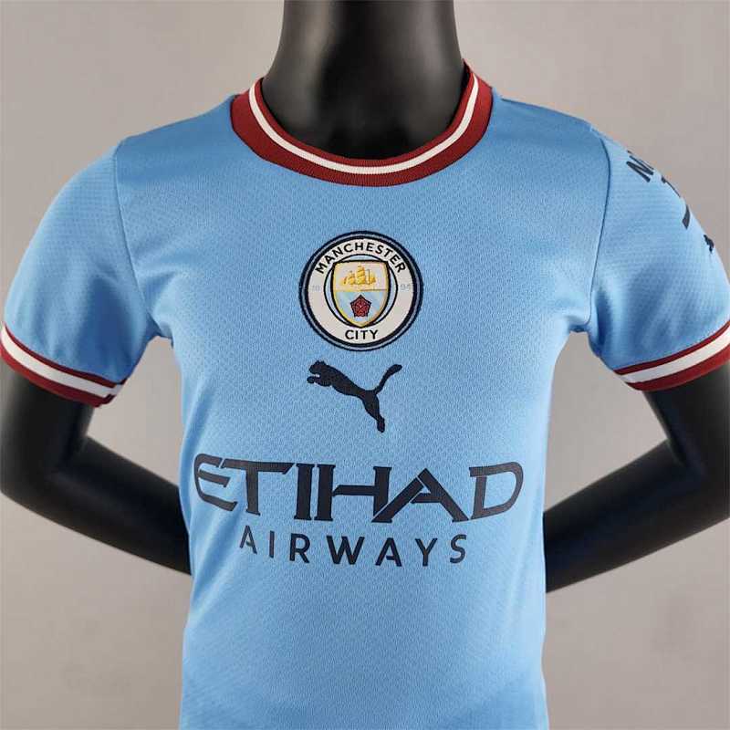 Ensemble Enfant Manchester City Domicile 22/23