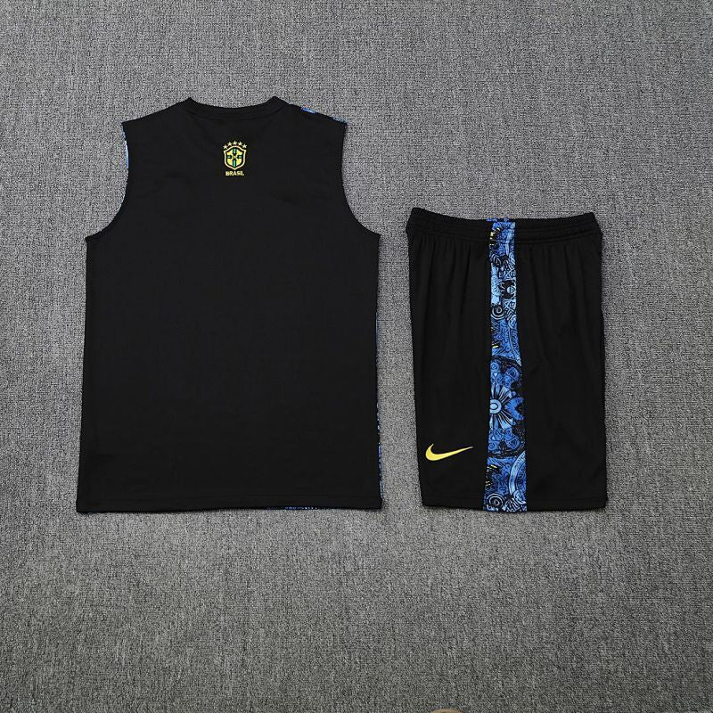 Débardeur Brazil Jesus Bleu 25/26
