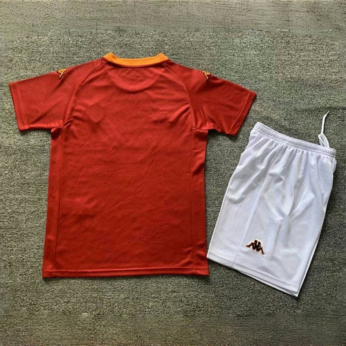 Ensemble Enfant AS Roma Domicile Rétro 00/01