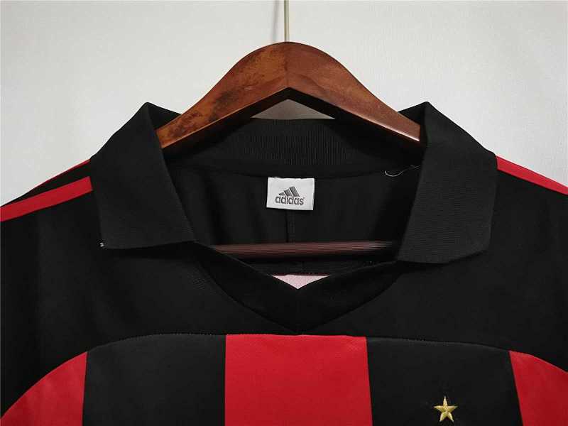 AC Milan Home Retro Jersey 2001/02
