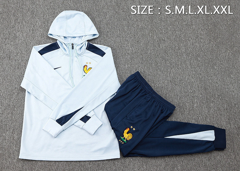 Maillot France Hoodie Manches Longues 25/26