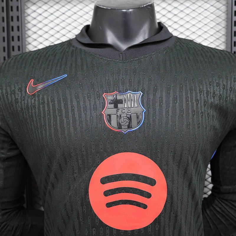 Maillot FC Barcelone Extérieur Manches Longues 24/25