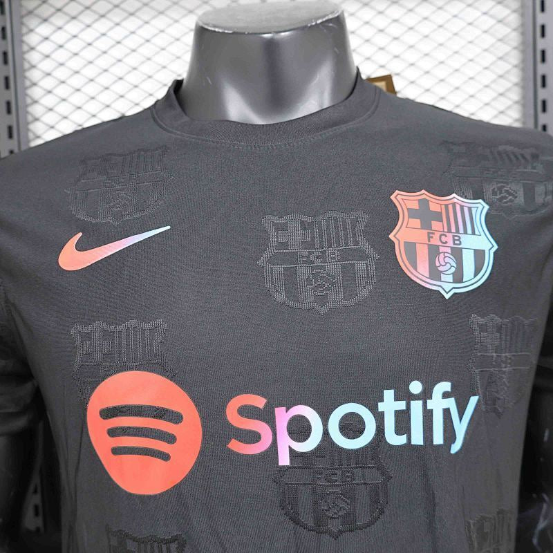 Camiseta FC Barcelona Negro Edición Especial Versión Player 24/25 (2)