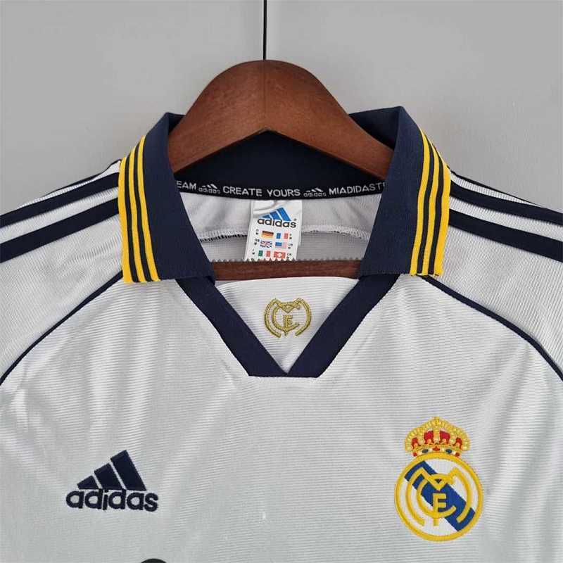 Maillot Real Madrid Domicile Rétro 1999/00