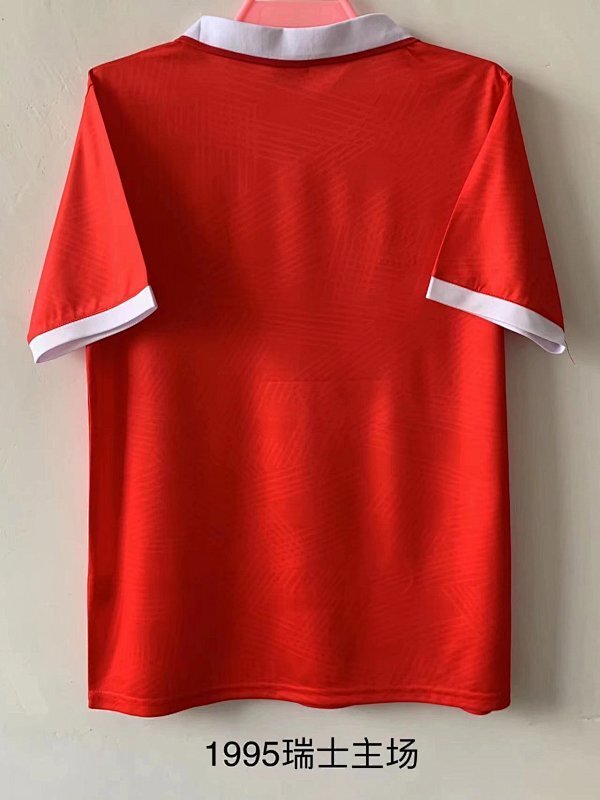 Maillot Switzerland Domicile Rétro 1995