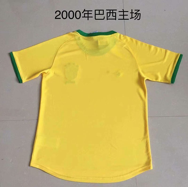 Maillot Brazil yellow Domicile Rétro 25/26