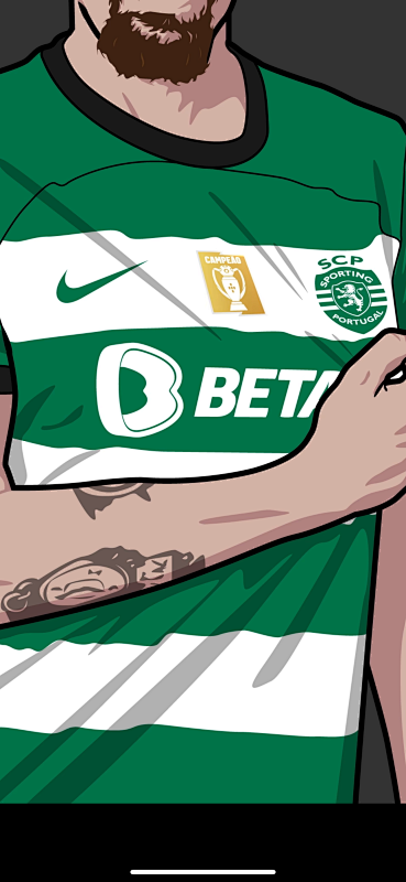 Maillot Sporting CP Domicile 23/24
