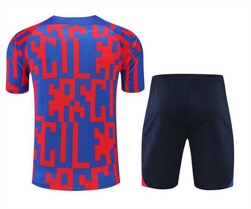 Ensemble FC Barcelone Rouge&Bleu Prématch 22/23