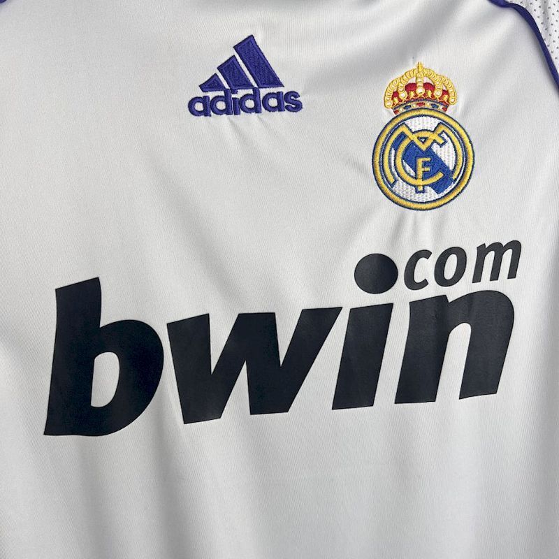 Maillot Real Madrid Domicile Rétro 2007/08