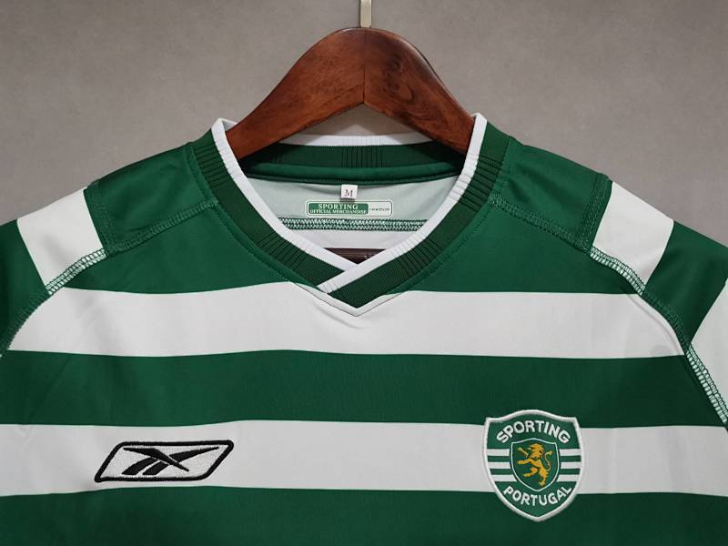 Maillot Sporting CP Domicile Rétro 2003/04