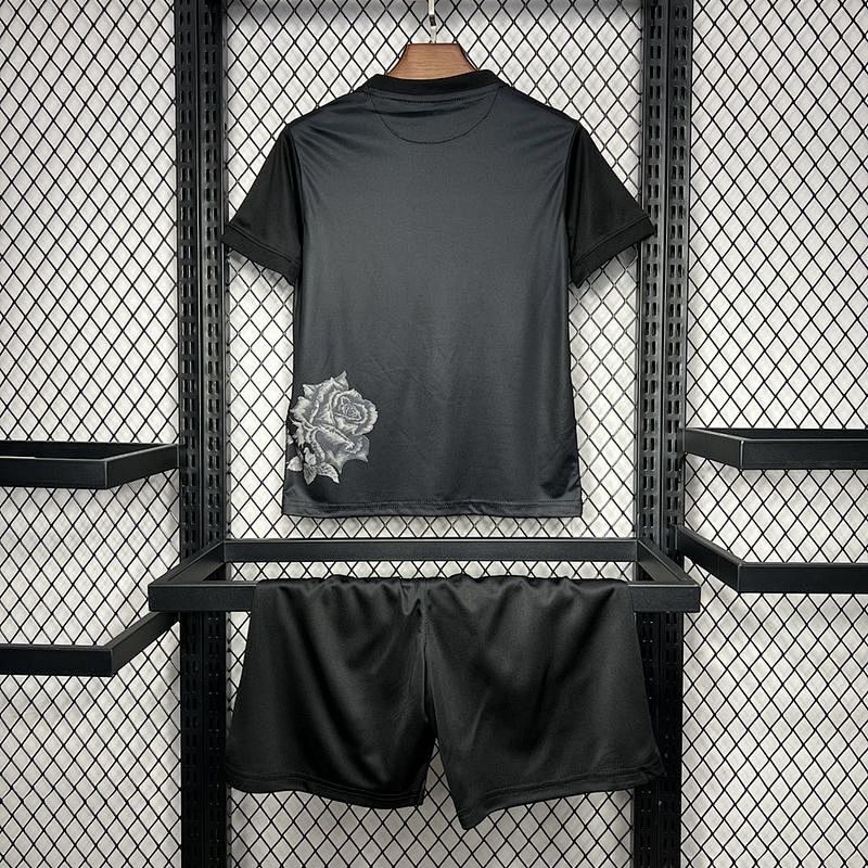 Conjunto Real Madrid Negro Niño 24/25
