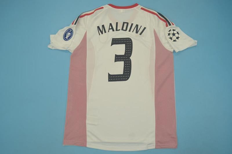 Maillot AC Milan Extérieur Rétro 2002/03
