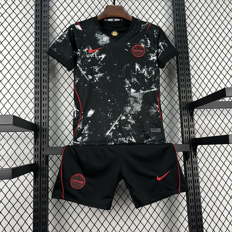 Maillot Canada Extérieur Enfant Coupe du Monde 2026