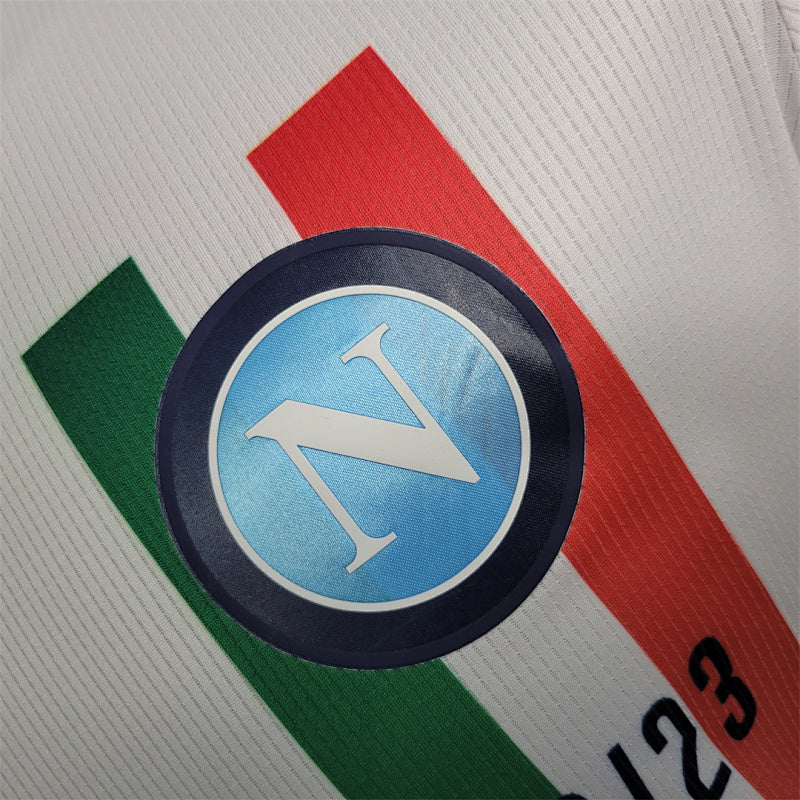 Maillot Naples Blanc Player Version 23/24